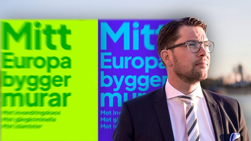 «Mitt Europa bygger murer»: Sverigedemokraterna lanserer EU-valgkampanje