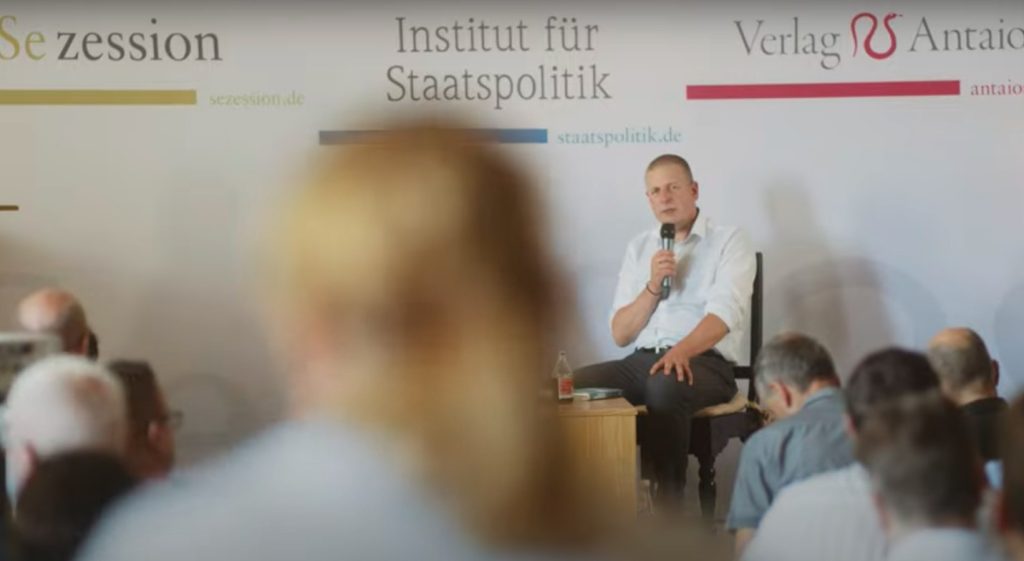 Götz Kubitschek har avviklet Institut für Staatspolitik