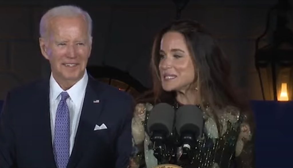 Joe og Ashley Biden