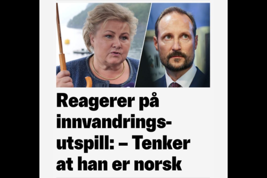 Er Erna Solberg dum, eller bare later hun som?