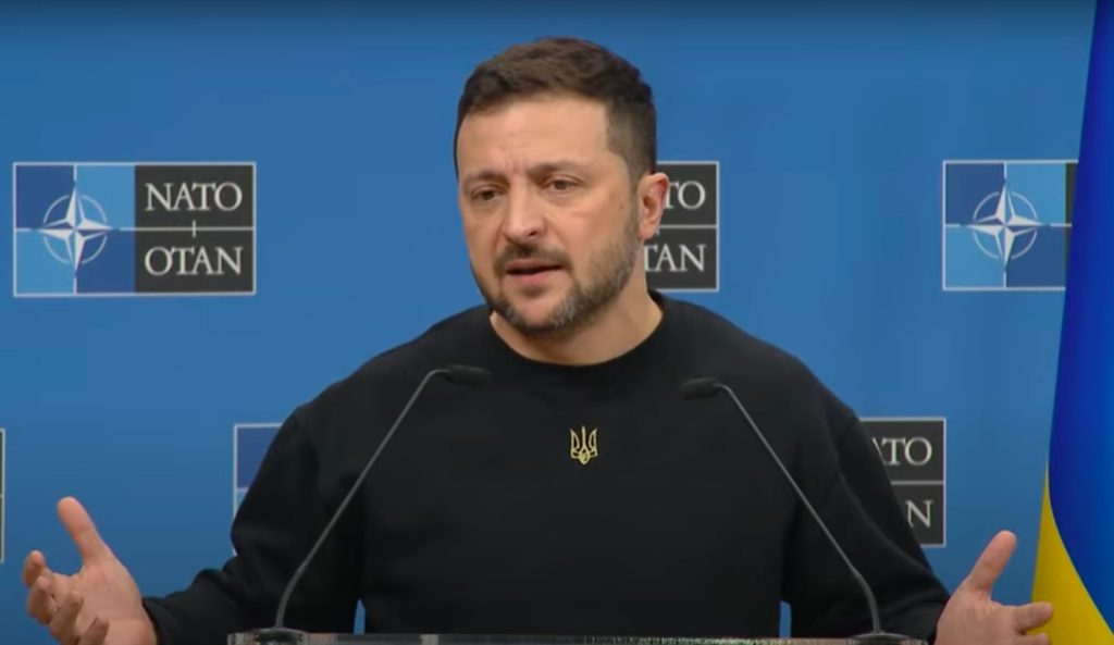 President Volodymyr Zelensky