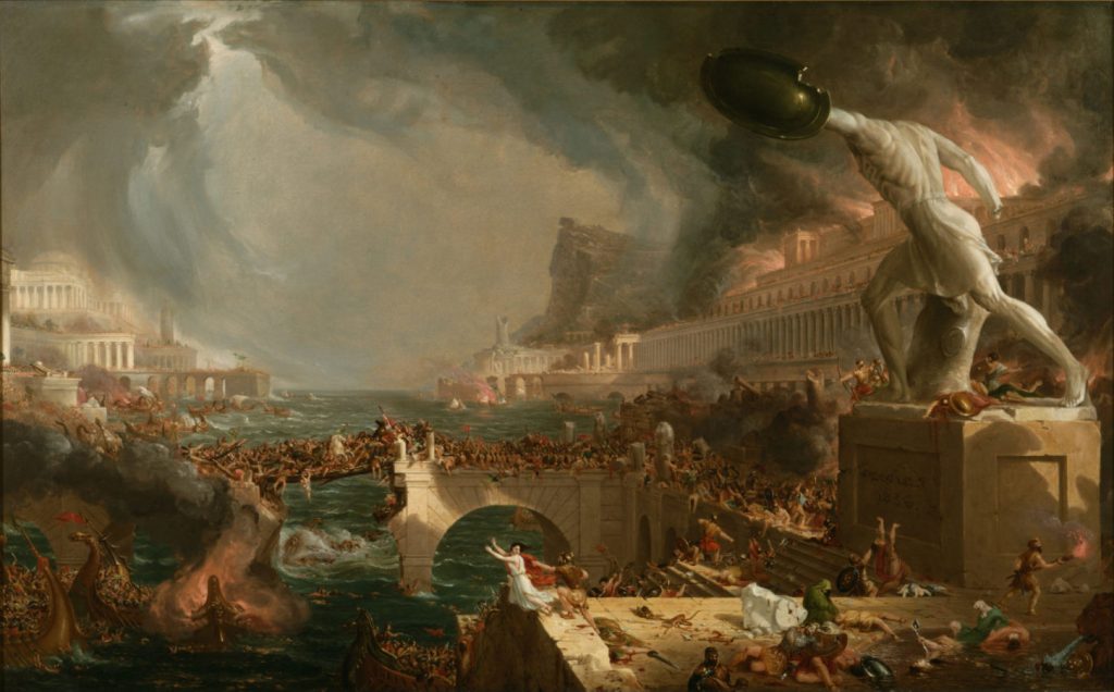 The Fall of Rome: En studie i norske libtarders hykleri.