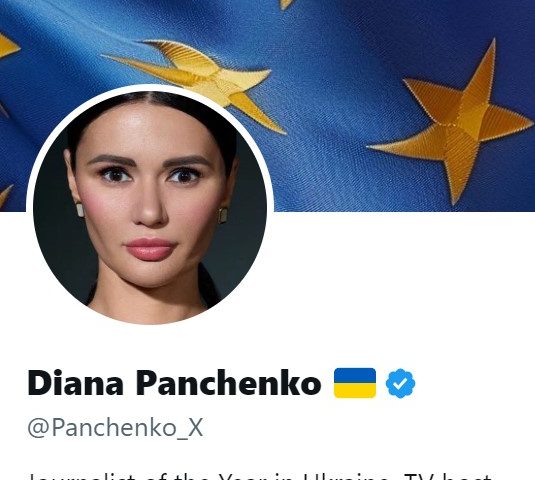 Den ukrainske regimekritiske journalisten Diana Panchenko skriver i sin presentasjon på X at Zelenskyj omtaler henne som sin personlige fiende.