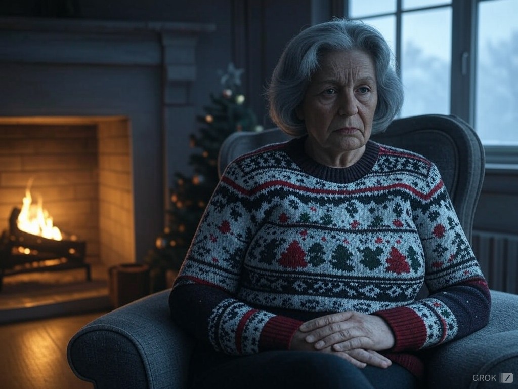 Vidar Kleppe ønsker å strekke ut en hånd til de som er ensomme i julen. «Vi må bekjempe ensomheten som allerede har tatt for mange menneskeliv i Norge,» skriver Kleppe. Foto, KI med Grok på X.