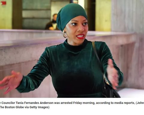 Fox news melder at det muslimske byrådsmedlemmet Tania Fernandes Anderson,er arrestert på grunn av anklager om offentlig korrupsjon. Foto: faksimile fra foxnews.com