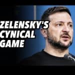 Kristian Kahrs skriver om at Volodymyr Zelenskyj fortsetter å ofre ukrainske liv i et kynisk spill han ikke kan vinne.