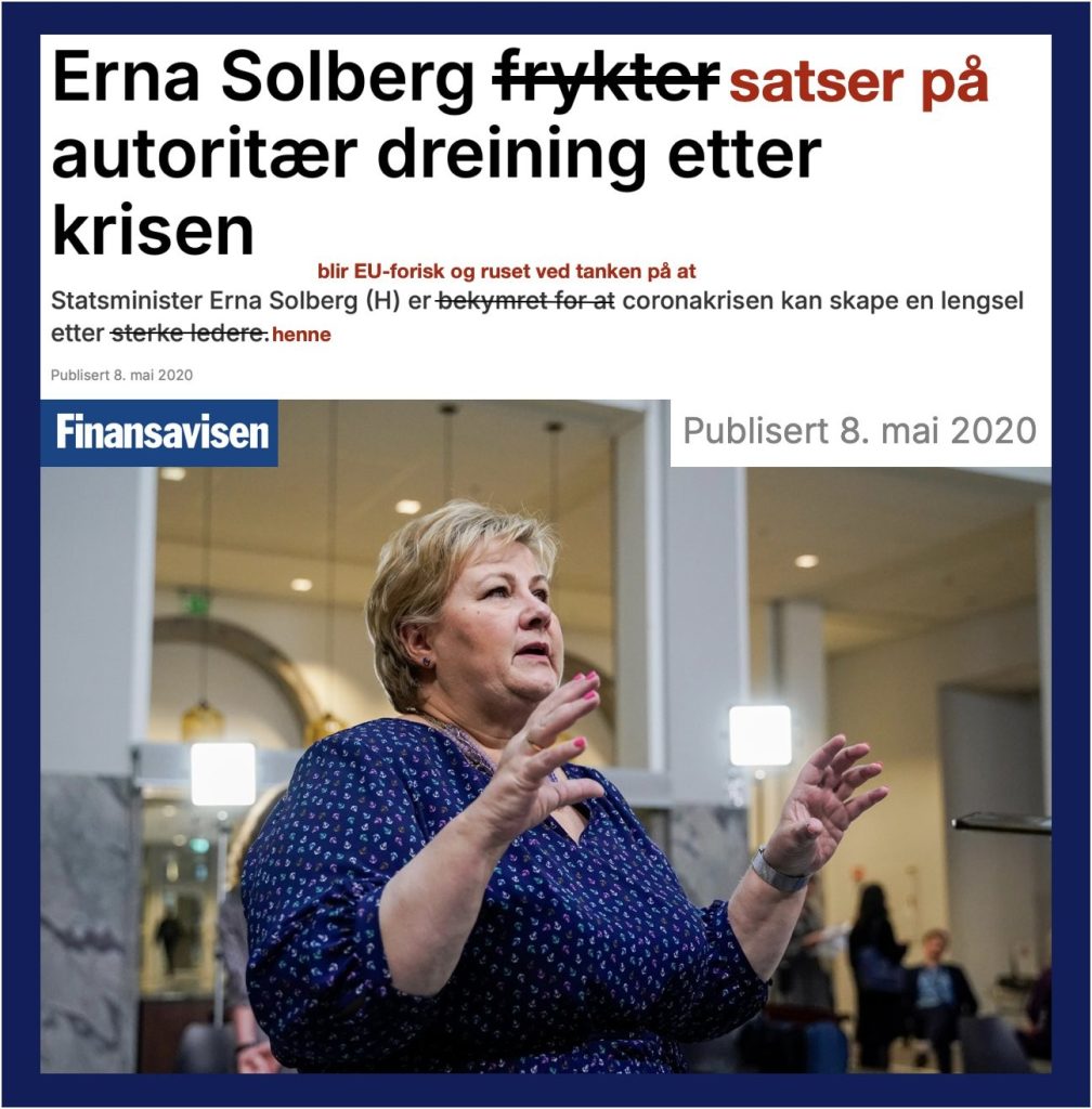 Høyrepolitiker takket for seg i går på grunn av Erna Solberg