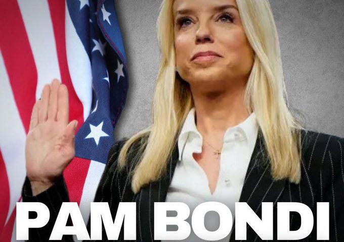 Pam Bondi bekreftet