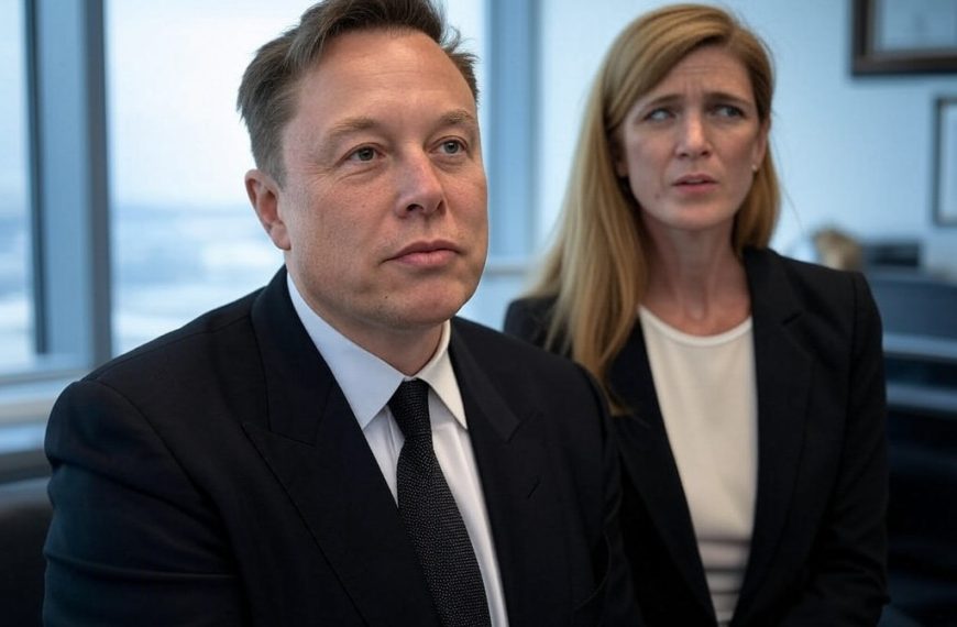 KI generatoren Grok på X har tatt seg den kunstneriske friheten med å fremstille en fornøyd Elon Musk som leder av DOGE, som fremstiller dekonstruksjonen av USAID, representert med en betuttet Samantha Power, som var leder av organisasjonen under Joe Biden.