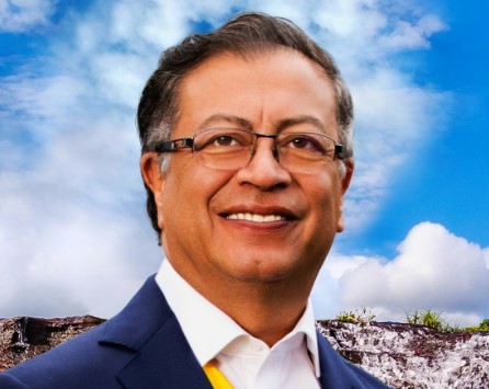 Gustavo Petro er Colombias president. Foto: Wikipedia commons.