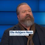 Ole Asbjørn Ness var gjest i NRK Debatten 18, februrar. Skjermdump fra NRK.