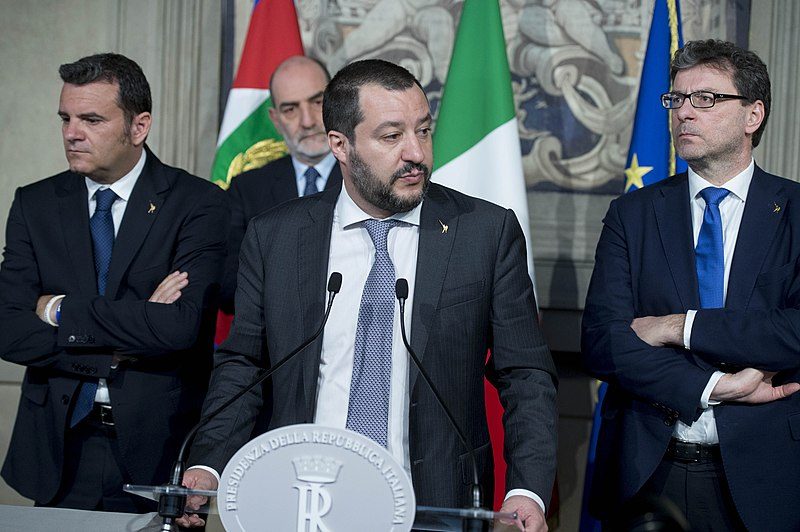 Matteo Salvini. Foto: Wikipedia commons