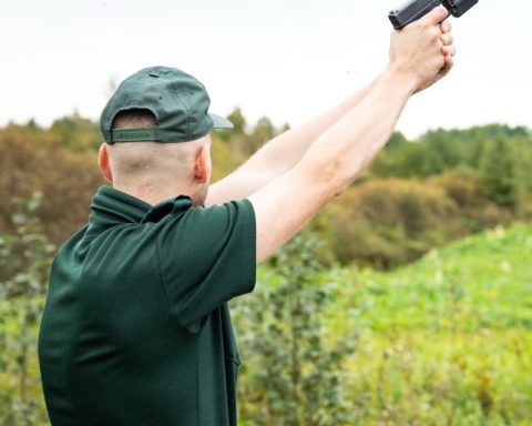 Latvisk grensesoldat, foto fra det latviske State Border Guard.
